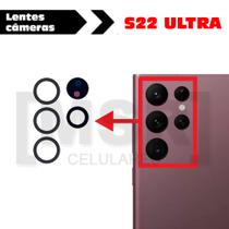 Lentes das câmeras celular SAMSUNG modelo S22 ULTRA