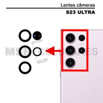 Lentes das câmeras celular SAMSUNG modelo S23 ULTRA