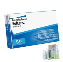 Lentes De Contato Com Grau Soflens 59 com Biotrue 420ml Lentes De Contato Com Grau Soflens 59 com Biotrue 420ml