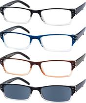 Lentes de Lectura Eyekepper Clásicos para Mujeres y Hombres +2.00 Lentes de Lectura Eyekepper Clásicos para Mujeres y Hombres +2.00