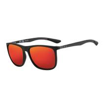 Lentes de Sol Cuadrados Polarizados ZENOTTIC para Hombre en Fibra de Carbono Lentes de Sol Cuadrados Polarizados ZENOTTIC para Hombre en Fibra de Carbono