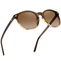 Lentes de Sol DUCO Retro Redondos Polarizados UV400 para Mujer DC1230 Lentes de Sol DUCO Retro Redondos Polarizados UV400 para Mujer DC1230