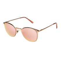 Lentes de sol Foster Grant Elsie para mujer en oro rosa 56 mm