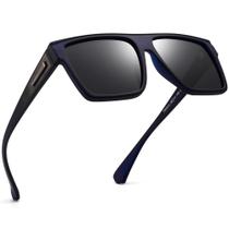 Lentes de Sol JIM HALO Retro Polarizados Cuadrados UV400 para Hombre y Mujer