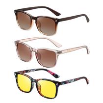Lentes de Sol MASDUN Polarizados con Protección UV400 (Paquete de 3) Lentes de Sol MASDUN Polarizados con Protección UV400 (Paquete de 3)