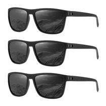 Lentes de sol MASDUN polarizados cuadrados con protección UV400 (paquete de 3) Lentes de sol MASDUN polarizados cuadrados con protección UV400 (paquete de 3)