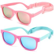 Lentes de Sol NULOOQ Flexibles Polarizados para Bebés 0-18 Meses Paquete de 2