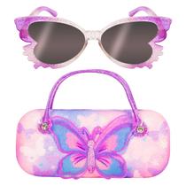 Lentes de sol PinkSheep para niñas, polarizados con estuche, protección UV400 Lentes de sol PinkSheep para niñas, polarizados con estuche, protección UV400
