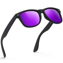Lentes de Sol Polarizados FEIDUSUN para Hombres y Mujeres, Negros Lentes de Sol Polarizados FEIDUSUN para Hombres y Mujeres, Negros