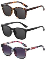 Lentes de Sol Polarizados NCLLCE para Mujer con Protección UV400 (Paquete de 3)