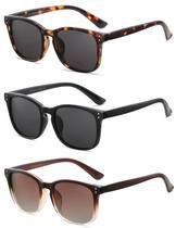 Lentes de Sol Polarizados NCLLCE para Mujer Protección UV400 (Paquete de 3)