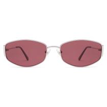 Lentes de Sol Retro Ovalados Hexagonales con Montura Metálica AP3625 Lentes de Sol Retro Ovalados Hexagonales con Montura Metálica AP3625