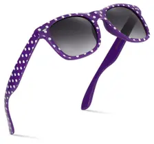 Lentes de Sol Retro Rewind de Lunares Vintage para Mujer