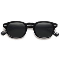 Lentes de Sol SOJOS Retro Pequeños Redondos UV400 SJ2251 Negro/Gris Lentes de Sol SOJOS Retro Pequeños Redondos UV400 SJ2251 Negro/Gris
