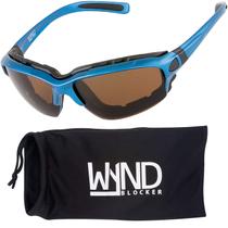 Lentes de sol WYND Blocker 331 Polarizadas para Motocicleta en Azul