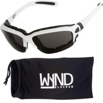 Lentes de Sol WYND Blocker 331 Polarizados Humo Blanco para Motocicleta Lentes de Sol WYND Blocker 331 Polarizados Humo Blanco para Motocicleta