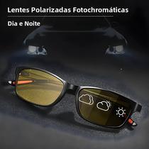 Lentes fotocromáticas dia e noite óculos de sol masculino dirigindo óculos de sol feminino ultraleve Lentes fotocromáticas dia e noite óculos de sol masculino dirigindo óculos de sol feminino ultraleve