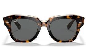 Lentes Para Óculos de Sol Ray-Ban RB2186 Cinza