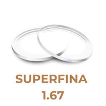 Lentes Visão Simples Acabada 1.67 Asférica com Antirreflexo Residual Verde