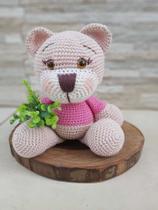 Leoa Amigurumi crochê