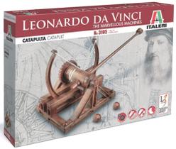 Leonardo Da Vinci Catapulta Italeri 3105 - Kit para montar e pintar - Plastimodelismo