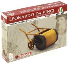Leonardo Da Vinci Tamburo Meccani Italeri 3106 - Kit para montar e pintar - Plastimodelismo