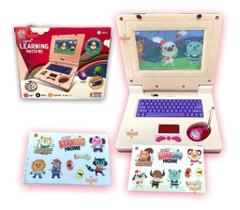 Leptop Notebook Infantil Toca Musica E Luz Brinquedo Educativo Portatil Leptop Notebook Infantil Toca Musica E Luz Brinquedo Educativo Portatil