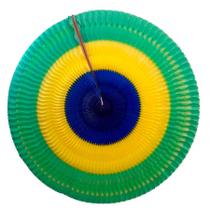 Leque Arco-íris Copa Decorativo - 88 cm - Nº 03 - 1 unidade - Rizzo