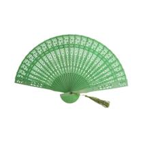Leque De Dança Vintage De Madeira Para Mulheres, Decorações Para Casamentos E Festas, Leques De Mão