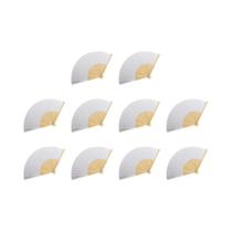 Leque De Mão Dobrável De Bambu 1-50 Peças Decoração Para Festas De Casamento Artesanato DIY Leque De