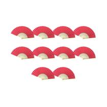 Leque De Mão Dobrável De Bambu DIY Para Adultos E Crianças, Prática De Caligrafia E Pintura,