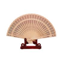 Leque De Mão Dobrável De Madeira Elegante Para Casamentos E Apresentações, Leque Decorativo Leque De Mão Dobrável De Madeira Elegante Para Casamentos E Apresentações, Leque Decorativo