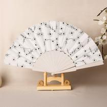 Leque de Mão Padrão Floral Dobrável Leve e Prático para Viagem, Praia e Uso Diário 23cm Leque de Mão Padrão Floral Dobrável Leve e Prático para Viagem, Praia e Uso Diário 23cm