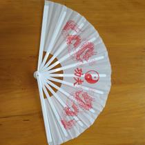 Leque De Mão Tecido Poliester Estampa Dragão Com Haste De Plástico Unidade LDP-5