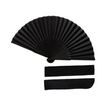 Leque De Mão Vintage Preto Para Casamento, Lembrancinha De Festa, Dança E Decoração De Casa