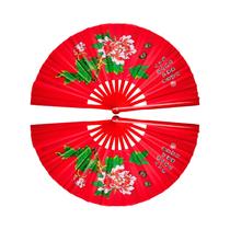 Leque De Performance Tai Chi Em Bambu Preto Para Mãos Direita E Esquerda Artes Marciais Kung Fu