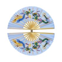 Leque De Performance Tai Chi Em Bambu Preto Para Mãos Direita E Esquerda Artes Marciais Kung Fu