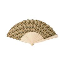 Leque Decorativo De Cortiça Portuguesa Estilo Boêmio, Leque De Madeira Retro Dobrável Para Maquiagem