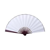 Leque Dobrável De Tecido De Seda 10.6 Polegadas 13 Polegadas De Madeira De Bambu Antiquário Chinês Leque Dobrável De Tecido De Seda 10.6 Polegadas 13 Polegadas De Madeira De Bambu Antiquário Chinês