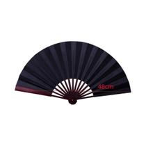 Leque Dobrável Preto Estilo Chinês Vintage Para Dança, Casamento, Lembrancinha De Festa, Leque De Leque Dobrável Preto Estilo Chinês Vintage Para Dança, Casamento, Lembrancinha De Festa, Leque De