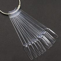 Leque expositor de esmalte transparente bailarina