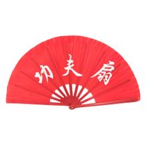 Leque Oriental Vermelho - 64cm x 33cm