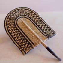 Leque Palha Parede - Preto Leque Palha Parede - Preto