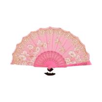Leque Portátil Dobrável Elegante Estilo Chinês Para Dança De Verão Para Mulheres, Leque Decorativo