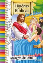 Ler e Colorir - Histórias Bíblicas - Milagres de Jesus - Bicho Esperto