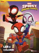 Ler e colorir marvel - spidey and his amazing friends