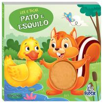 Ler e tocar - pato e esquilo - Flock Editora
