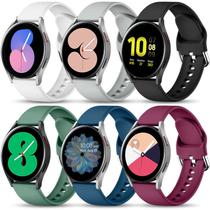 Lerobo 6 Pulseiras Compatíveis com Samsung Galaxy Watch (diversas cores)