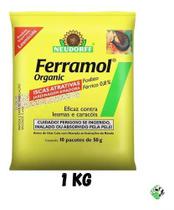 Lesmicida Orgânico Ferramol Neudorff 1kg Caracóis Caramujos
