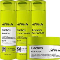 Let Me Be Cachos - Kit Disciplinante Antifrizz Completo (4 Produtos)